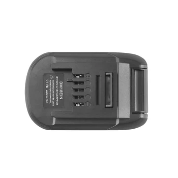 DM18EIN Аккумуляторный конвертер Адаптер Зарядное Устройство для 18 В 20 В-Ионный Аккумулятор для литиевого инструмента