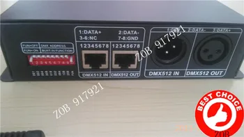 DMX 512 Декодер DMX512 Led RGB Контроллер, DC12-24V 4A 4 Канала для Потолочного Светильника RGB, Светодиодной ленты, Розничная, Оптовая торговля Изображение 2