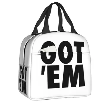 Got Em Изолированная сумка для ланча для школьного офиса Портативный термоохладитель Bento Box Женские Детские сумки-тоут Изображение 2