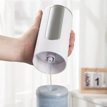 Hot TOD-Умный диспенсер для воды Электрический насос для бутылок с водой Бытовое USB-складное устройство для всасывания воды в бочке для дома Изображение 2