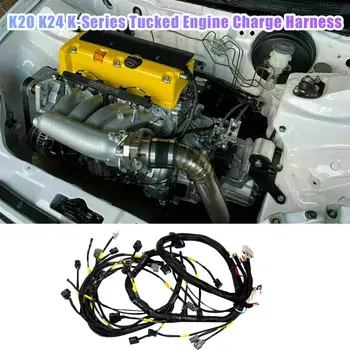 K20 K24 Жгут Проводов двигателя Серии K для Honda Acura K-Swap Integra CRX EK EG Civic EP3 01-05 RSX 02-04 Изображение 2
