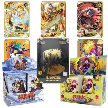 KAYOU Naruto Sasuke, Карты, Игрушки, Детский альбом, аниме, вечеринка, Коллекция игр, Коллекционные Детские бумажные подарочные коробки для хобби