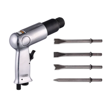 KEYLEAD 9190-190 мм Профессиональный ручной пистолет Газовые лопатки Пневматический молоток для удаления ржавчины Пневматические инструменты с 4 долотами Стамеска Изображение 2