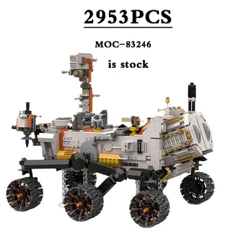 Mars World MOC-83246 NASA Perseverance Марсоход Строительный Блок Модель 2953 шт. Строительные Блоки Игрушки DIY Подарки На День Рождения