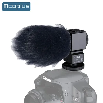 Mcoplus HN-23 Furry с микрофоном для внутреннего и наружного использования, ветровое стекло для микрофона Takstar SGC-698