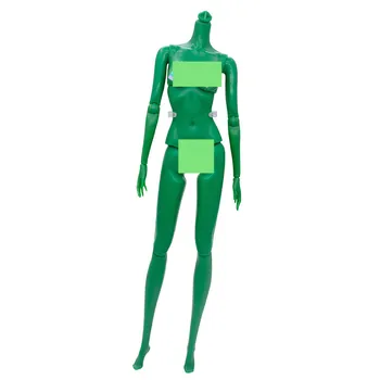 MENGF Green Кукольные руки, ступни, ноги, головы для тела 1/6 Аксессуары для кукол, детали для одевания кукол своими руками, Модный жест, кукольные руки Изображение 2