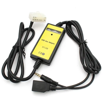 Moonet Car Audio MP3-вход AUX USB-адаптер для Mazda 3, 5, 6, MPV, CX7, Demio Miata/MX5