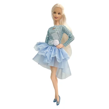 NK 1 Комплект Одежды Для Куклы Барби, Балетное Платье, Модная Юбка, Вечернее Платье Для Барби и 1/6 BJD Blythe, 30 см, Аксессуары Для Кукол, Игрушка