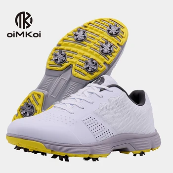 OIMKOI Premium Gentleman Pro 2.0 (С шипами) Обувь для гольфа, профессиональные тренировочные кроссовки