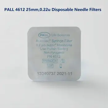 PALL 25 мм, 0,22 мкм/0,45 мкм Одноразовые игольчатые фильтры из медицинского полипропилена для анализа чувствительности ионной хроматографии