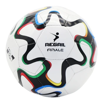 REGAIL Профессиональный Размер 5 Утолщенных футбольных мячей Для Командных матчей, Сшитые Машинным Способом Футбольные Тренировочные мячи