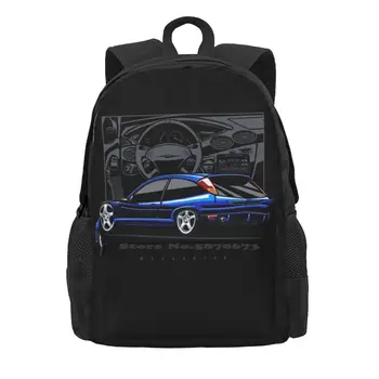 Rs Школьные сумки для девочек-подростков, дорожные сумки для ноутбуков, автомобильные двигатели, гонка оборотов двигателя, Гоночный гараж, американская классика Изображение 2