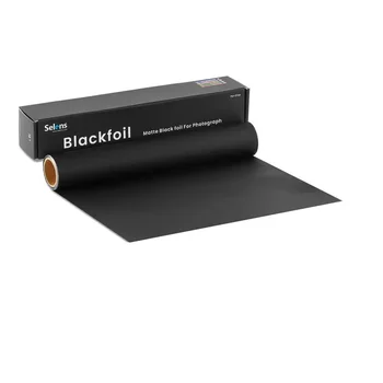Selens Черная бумага из алюминиевой фольги для фотосъемки, матовая кинопленка, неотражающий картон для освещения и маскировки утечки света, прожектор