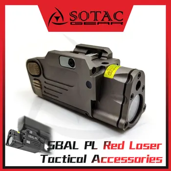 SOTAC SBAL-PL LED Light Красный Лазерный Постоянный Поток Света Подходит Для Оружия Пикатинни Охотничий Фонарик