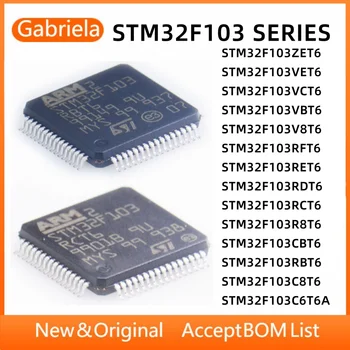 STM32F103C8T6 STM32F103CBT6 STM32F103RCT6 STM32F103RFT6 STM32F103VCT6 STM32F103RET6 STM32F103C6T6 STM32F103 микросхема STM32 ic