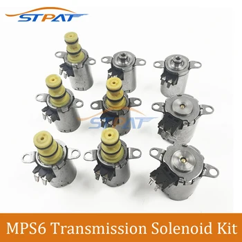 STPAT 9 ШТ. Комплект соленоидов трансмиссии MPS6 6DCT450 для Volvo Land Rover Ford Mondeo Focus 2011-2016