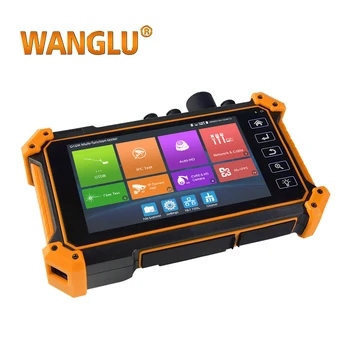 WANGLU 5,4-дюймовый Многофункциональный OTDR новой версии В сочетании с тестером видеонаблюдения, OPM / VFL /Cable tracer Изображение 2