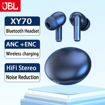 XLJBL air buds ANC + ENC pods Bluetooth Наушники Беспроводные Наушники С Беспроводной Зарядкой Шумоподавляющие Водонепроницаемые Гарнитуры IPX7