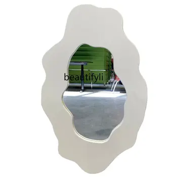 zq Nordic Декоративное зеркало Настольное Туалетное Зеркало Настенное Подвесное Зеркало для макияжа Креативное зеркало для ванной комнаты