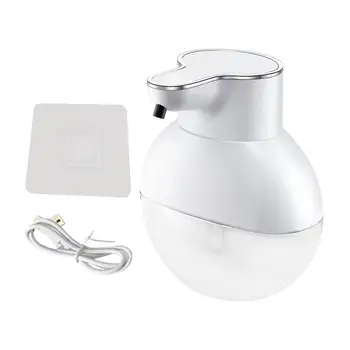 Автоматический дозатор мыла, подвесной или отдельно стоящий, легкий бесконтактный дозатор жидкости для ванной комнаты, дома, кухни Изображение 2