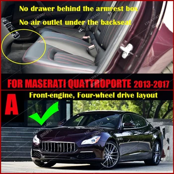 Автомобильные коврики для Maserati quattroporte 2013 2014 2015 2016 2017 Пользовательские автоматические Накладки для ног автомобильный ковер Изображение 2