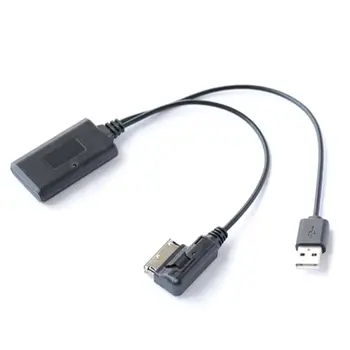 Автомобильный Модуль Bluetooth USB Aux Приемник Кабель-Адаптер AMI MMI 2G для AUDI A5 8T A6 4F A8 4E Q7 7L Радиоинтерфейс E7CA Изображение 2
