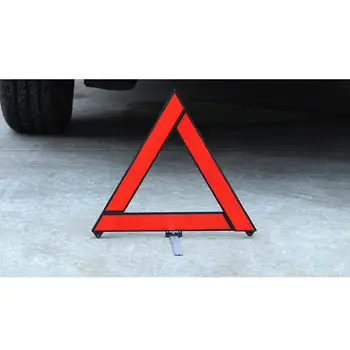 Автомобильный Предупреждающий Треугольник, Красный Светоотражающий Штатив, Отражатель Знака Остановки Изображение 2