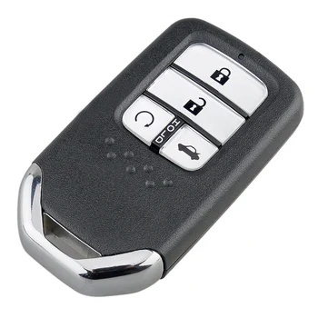 Автомобильный умный дистанционный ключ 4 кнопки 43 Гц ID47 чип Подходит для Honda Civic 2014-2017 Изображение 2