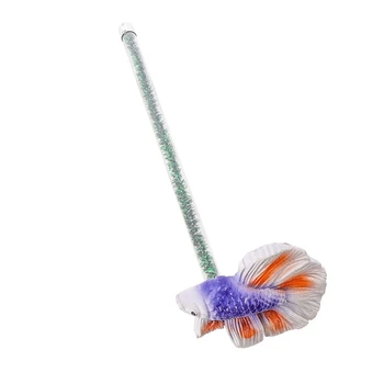 Аквариумы Рыбная палочка Betta Fish Тренировочная палочка из смолы Рыбные банки Декоративная палочка Изображение 2