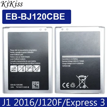 Аккумулятор EB-BJ120CBE для Samsung Galaxy J1 (2016) J120 J120F J120A J120T Емкостью 2050 мАч Аккумулятор EB BJ120CBE