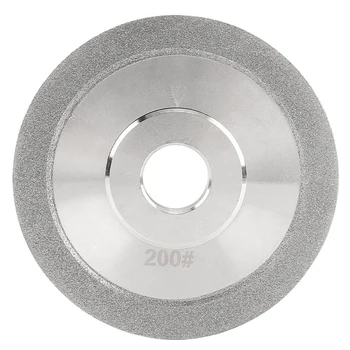Алмазный шлифовальный диск 125 / 150мм Гальванический шлифовальный круг для угловой шлифовальной машины для резки стекла, керамики, металла, полировки пильного полотна Изображение 2