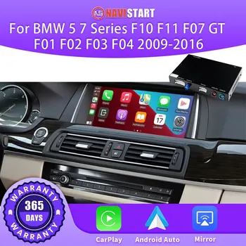 Беспроводной CarPlay NAVISTART Для BMW 5 7 Серии F10 F11 F07 GT F01 F02 F03 F04 2009-2016 Android Mirror Link AirPlay Функция GPS