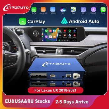 Беспроводной CarPlay для Lexus UX 2018-2021, с функциями Android Auto Mirror Link AirPlay Car Play Navigation USB