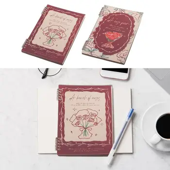Блокнот в розовом переплете на 60 листов, дневник, Блокнот для планирования дневника B5, Дневник в розовом переплете, Пустой альбом для рисования путешественников