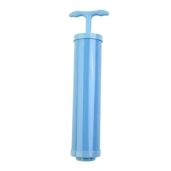 Вакуумный насос для защиты одежды от грязи, влаги, пластика Blue Bugs, всасывающее устройство для хранения сжатого воздуха 24,5х4,5 см от воды Изображение 2