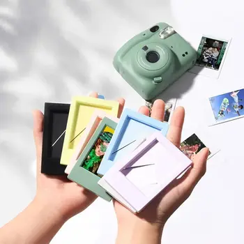 Вертикальная фоторамка Fujifilm Instax mini Модная 3-дюймовая красочная мини-рамка для пленки, креативный держатель для фотографий, дисплей для фотографий Изображение 2