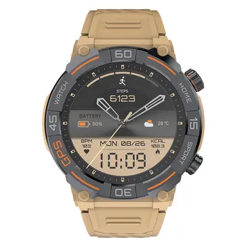 Водонепроницаемый Ip67 спорт на открытом воздухе GPS Relgio Умные часы для мужчин GPS Трекер Наручные часы для мужчин Смарт-часы MG02