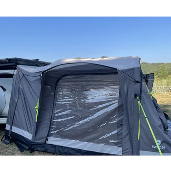 Водонепроницаемый семейный кемпинг, тент для кемпинга на открытом воздухе, палатка для кемпинга на колесах, навес для крыльца, боковая палатка, пристройка для каравана
