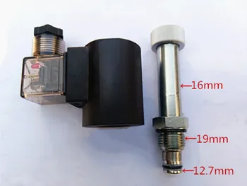 Вставной электромагнитный клапан с резьбой для подъема большого и малого среза заднего борта с двусторонней проверкой DHF08-228 (SV08-2NCSPL)
