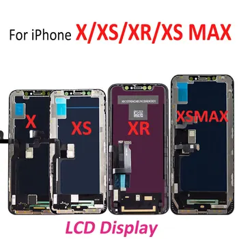 Высокое качество Для iPhone X XR XS XS MAX ЖК-дисплей С Сенсорным Экраном Digitzer В сборе Для Дисплея 11 Pro Max 12 Pro Max 13 14 Pro Max Изображение 2