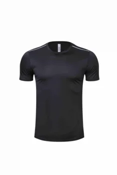 Высококачественная мужская Женская детская футболка из спандекса, быстросохнущая футболка для фитнеса, Одежда для тренировок, Спортивные рубашки для спортзала, топы Изображение 2