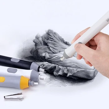 Высококачественный 2,3 мм 5 мм электрический сменный карандаш, резиновый ластик, канцелярские принадлежности для рисования школьников Изображение 2