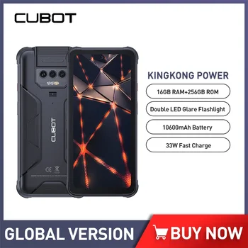 Глобальная версия Cubot KingKong Power Прочный Смартфон Android 13 8 ГБ + 256 ГБ 6,5 