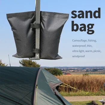 Грунтовый якорь, утяжеляющий мешок с песком для палатки, Песчаный якорь, утяжеляющий тент для кемпинга, утяжеляющий базовую опору, навес для крепления на открытом воздухе