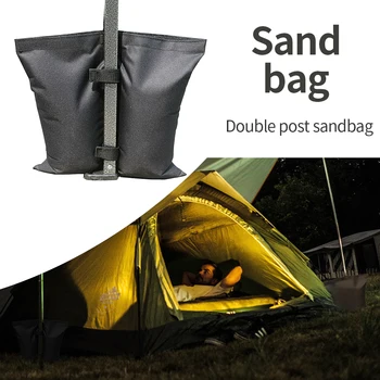 Грунтовый якорь, утяжеляющий мешок с песком для палатки, Песчаный якорь, утяжеляющий тент для кемпинга, утяжеляющий базовую опору, навес для крепления на открытом воздухе Изображение 2