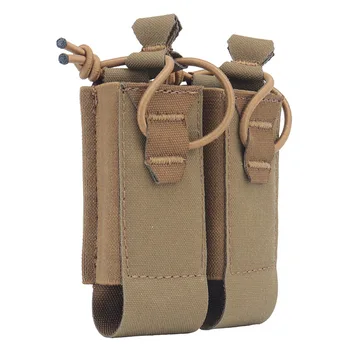 Двухкомпонентная сумка для продуктов WoSporT Molle, аксессуар для полевого жилета, сумка для аксессуаров, двухкомпонентная функциональная коробка Изображение 2
