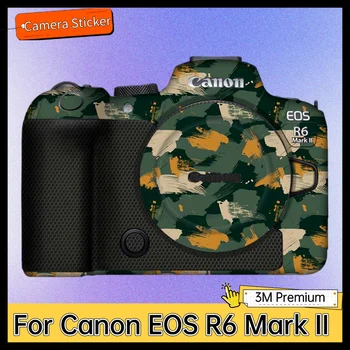 Для Canon EOS R6 Mark II Наклейка Для камеры Защитная Наклейка Для Кожи Виниловая Оберточная Пленка Против Царапин Защитное Покрытие R62 R6M2 R6 II Mark2
