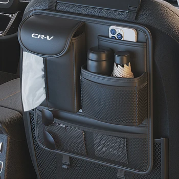 Для Honda CRV CR-V 3 III Сумка для хранения спинки автокресла Коробка для салфеток на спинке сиденья Внутренняя сумка для хранения Подвесной стеллаж для хранения Изображение 2