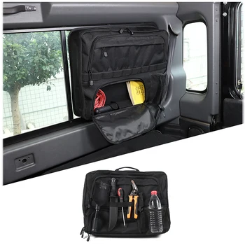 Для Land Rover Defender 90 110 2004-18, ткань Оксфорд, Черное окно багажника автомобиля, Многофункциональная сумка для хранения, Аксессуары для интерьера автомобиля