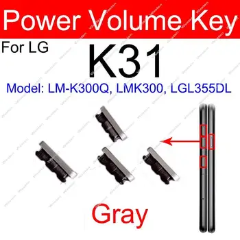 Для LG K31 Включение выключение питания, Небольшие кнопки, боковая клавиша Регулировки громкости, Запасные части